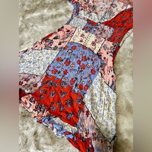 Forever 21 Patchwork Mini Dress - Picture 2 of 6